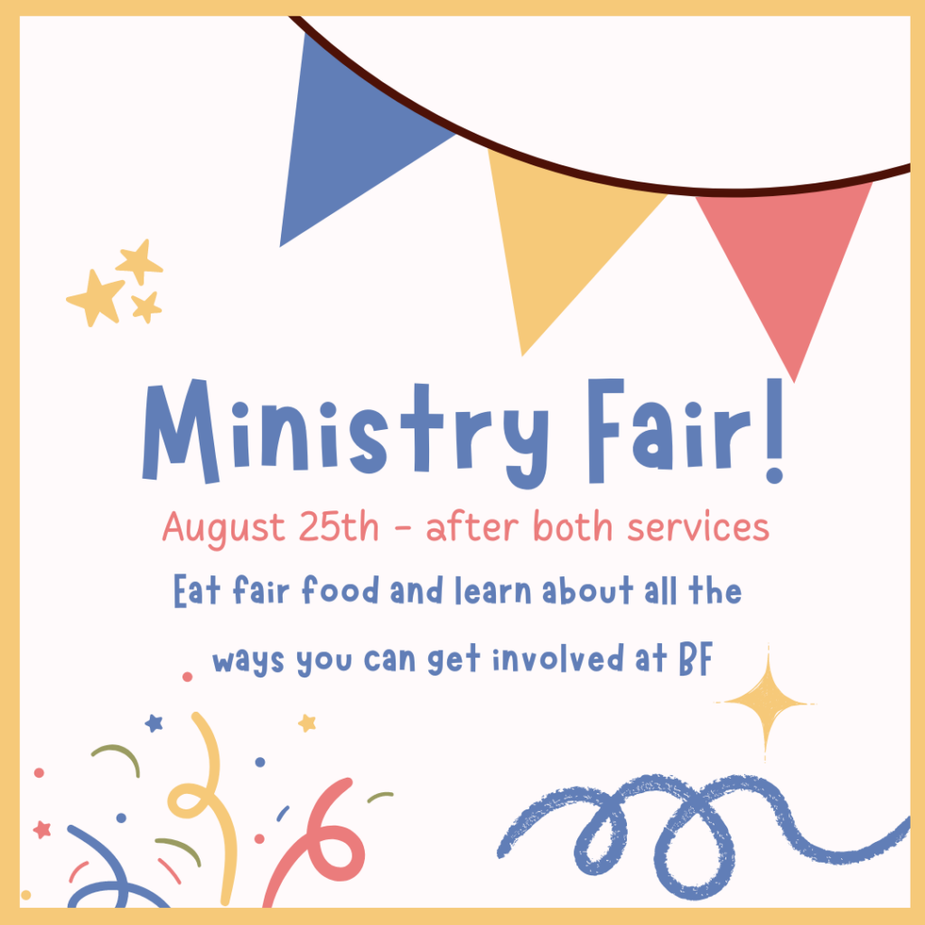 Ministry Fair